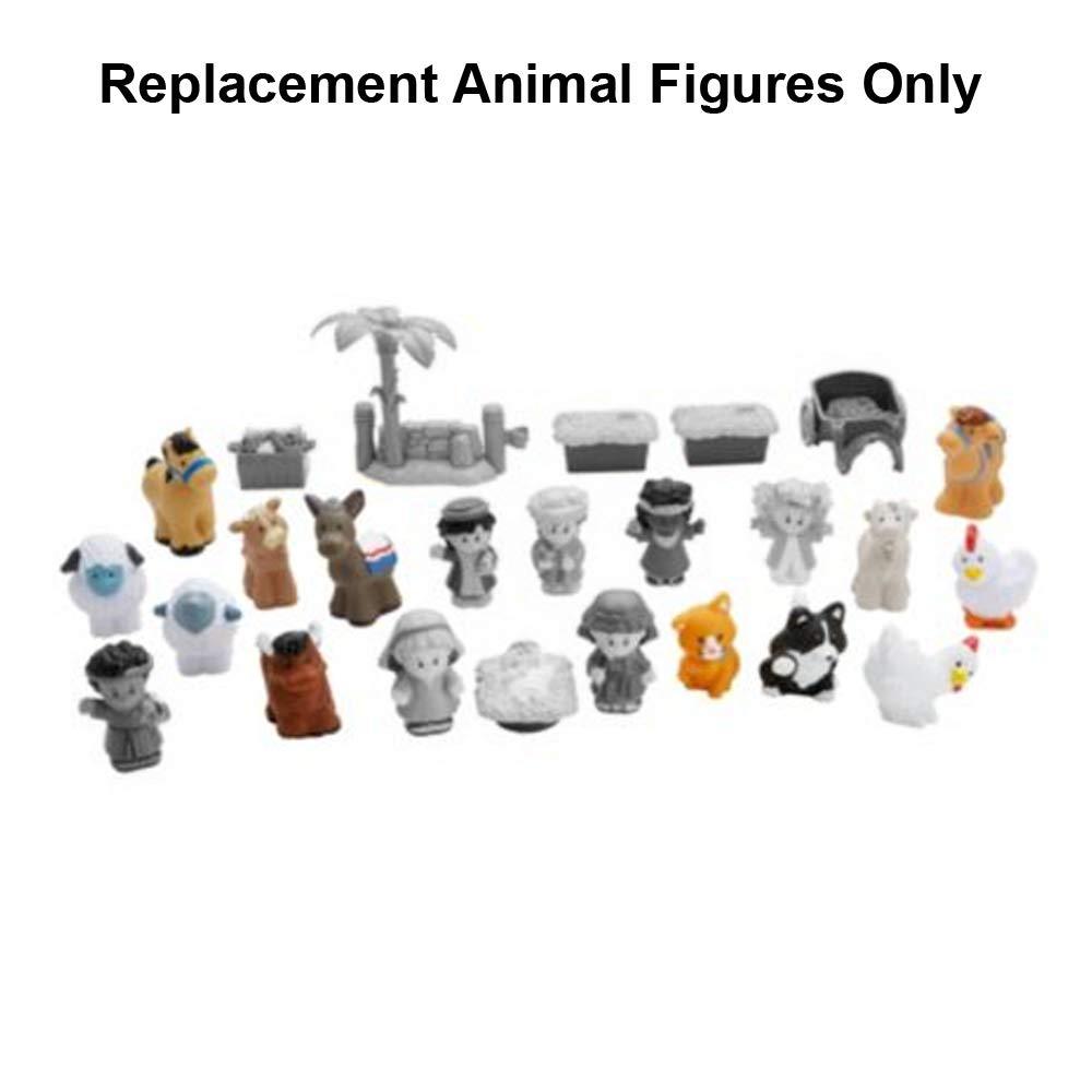 Fisher-Price Fisher-Price Replacement Parts Little People Nativity Advent Calendar Playset - FPT07 ~ Replacement Figures