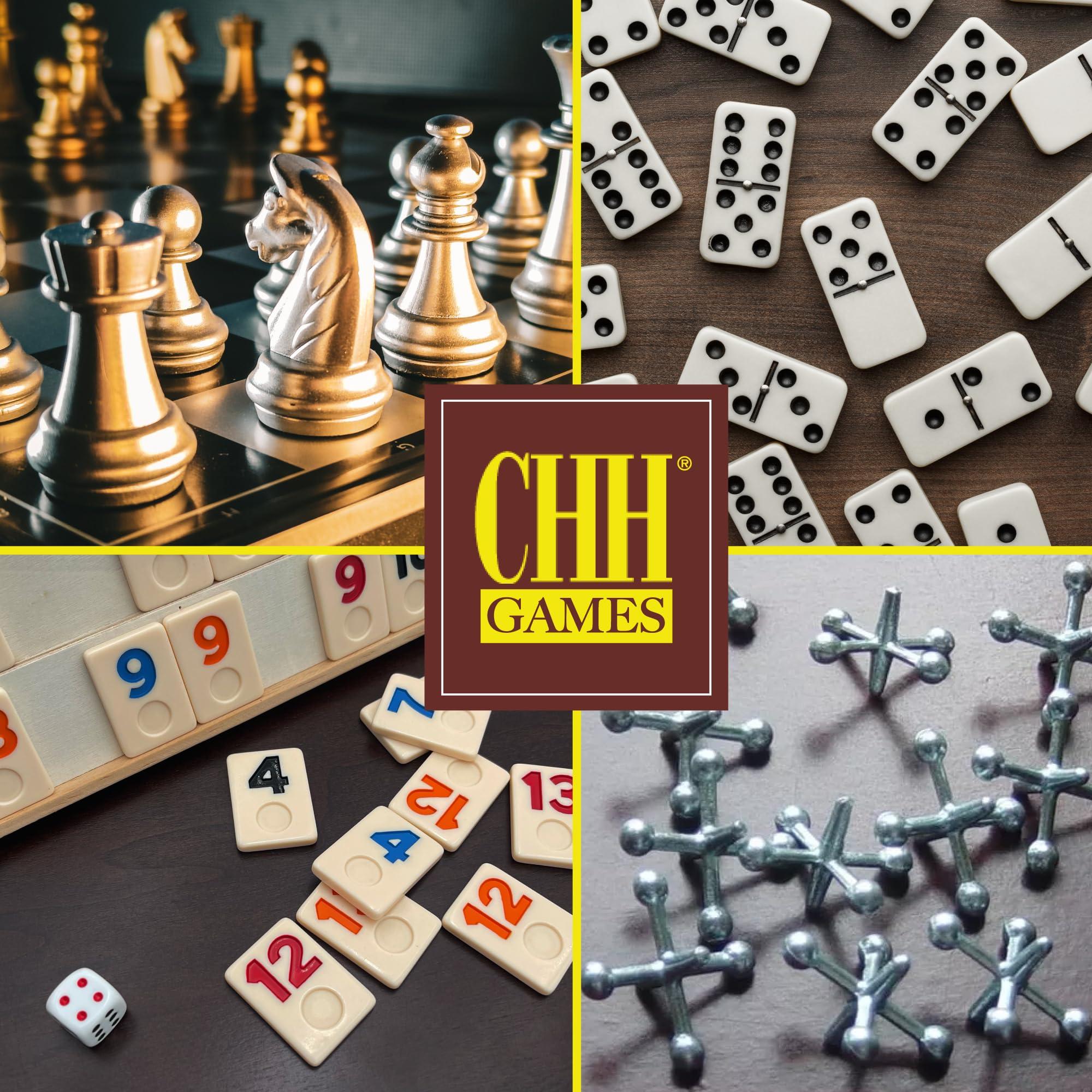 CHH Deluxe Rummy with Wooden Racks in Attache Case