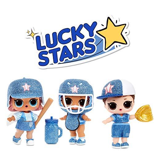 L.O.L. Surprise! L.O.L. Surprise! All-Star B.B.s Sports Series 1 Baseball Sparkly Dolls with 8 Surprises