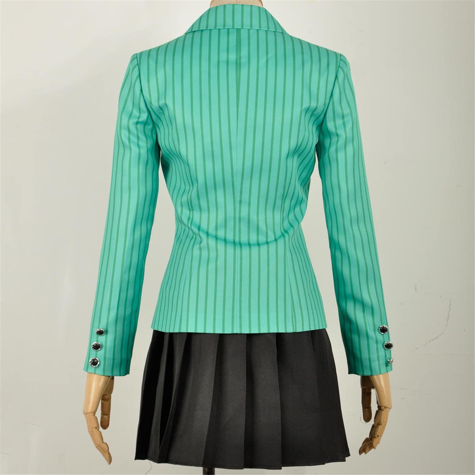Weixu Weixu Heathers The Musical Rock Cosplay Costume Green School Uniform Dress Halloween Outfit for Women XXL
