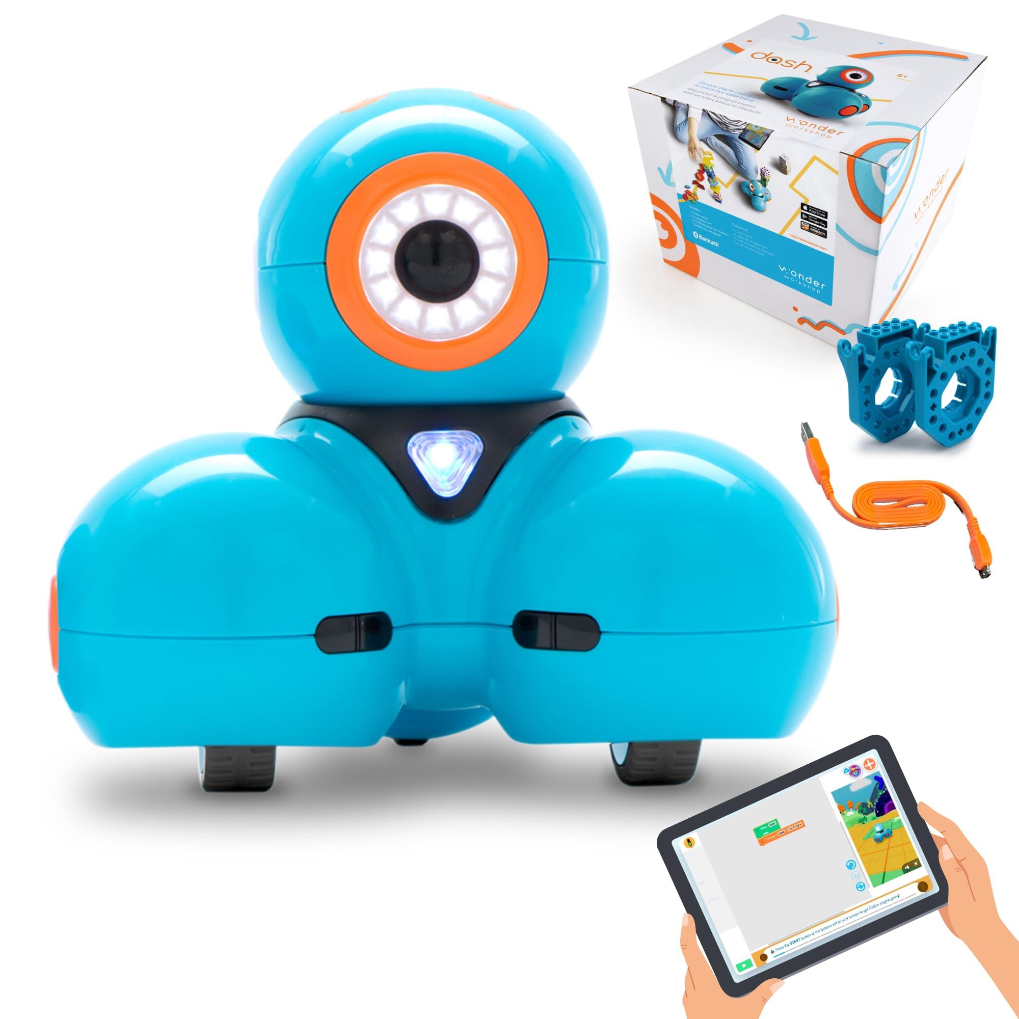 Wonder Workshop Wonder Workshop Dash Robot Coding Robots for Kids 6+ Voice Activated STEM Robot Toys Interactive, Educational & Programmable