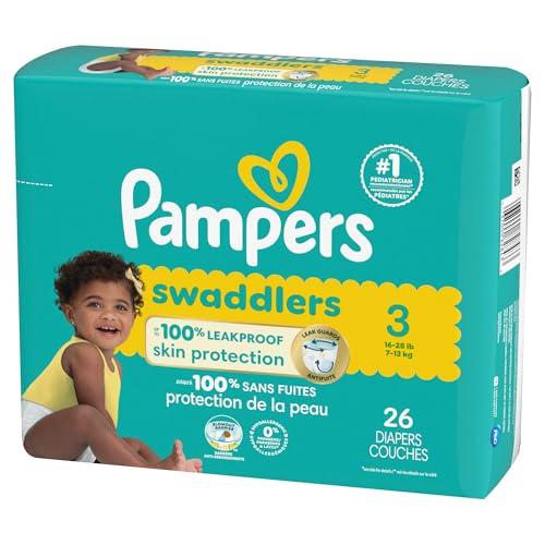 Pampers Pampers Baby Diapers - Swaddlers - Size 3, 26 Count, Ultra Absorbent Disposable Infant Diaper