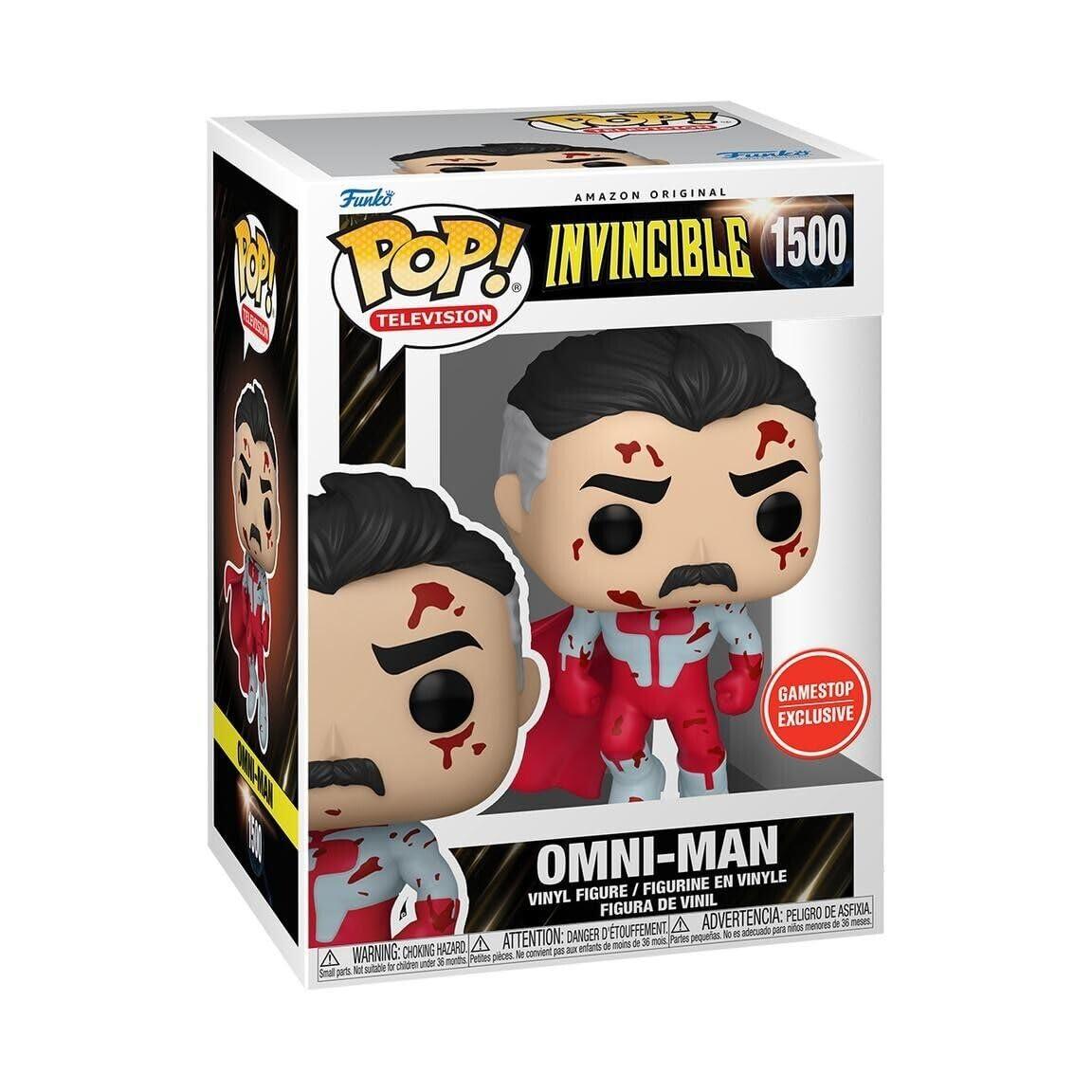 Funko Funko Invincible Bloody Omni-Man Exclusive Pop Vinyl Figure 1500 Bundled with Pop Protector, Standard