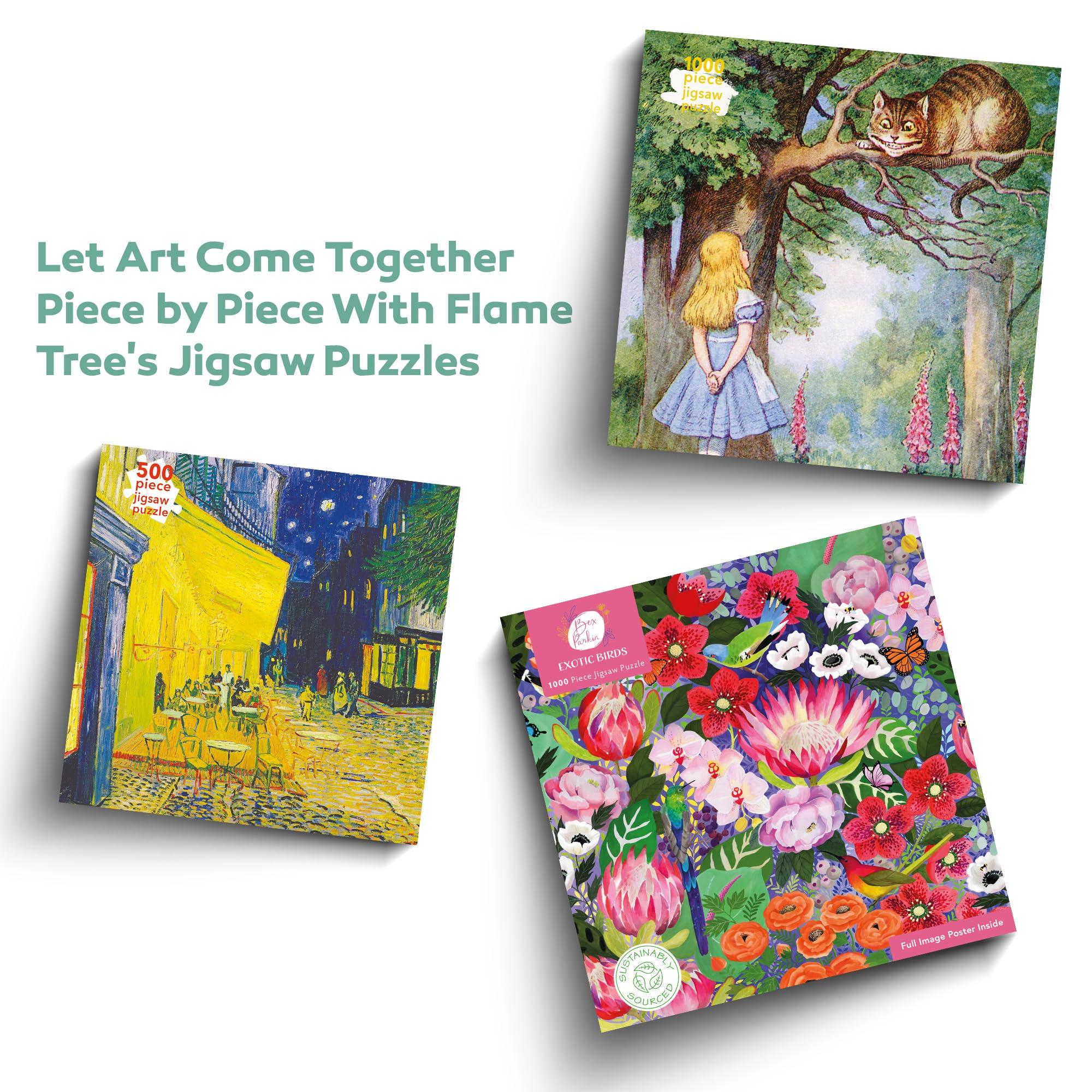 Flame Tree Gift Adult Jigsaw Puzzle Anne Stokes: Moonstone: 1000-Piece Jigsaw Puzzles