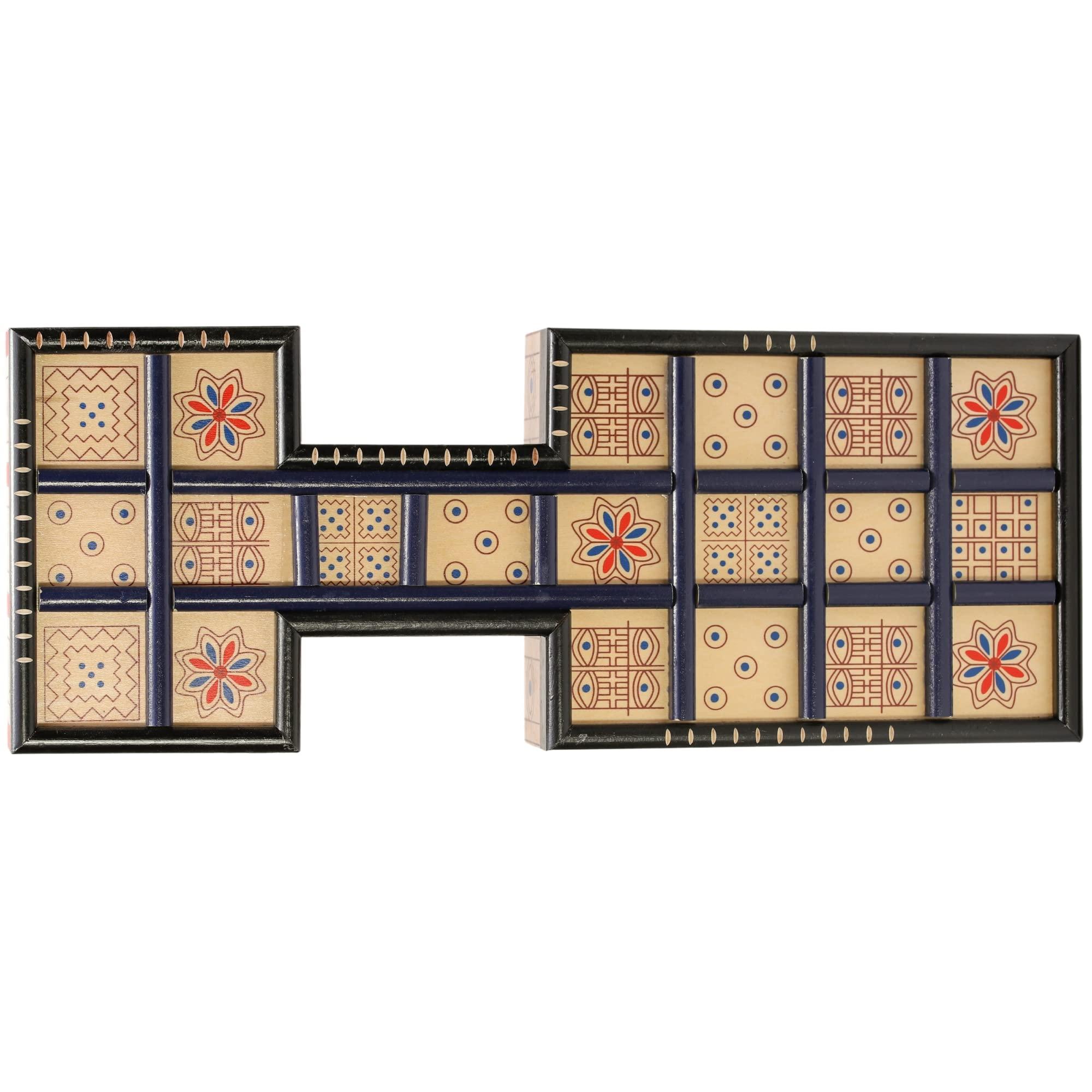 RNK Gaming RNK Gaming The Royal Game of Ur Board Game Ancient Strategy Board Game for 2 Players, Fast-Paced and Easy to Learn, Over 4500 Years Old