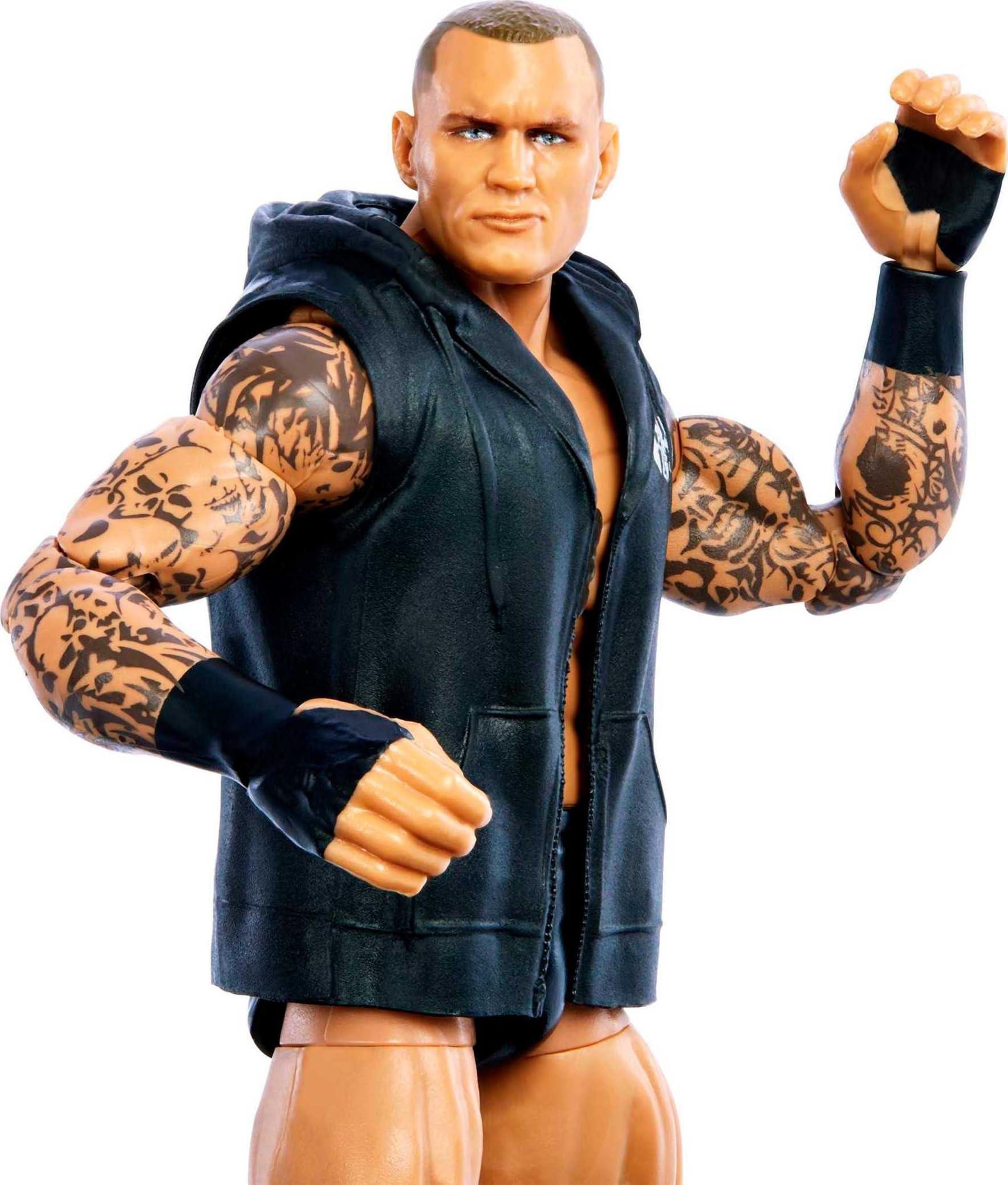 WWE Mattel WWE Elite Collection Top Picks Action Figure & Accessories Set, Randy Orton 6-inch Collectible with Articulation & Interchangeable Parts