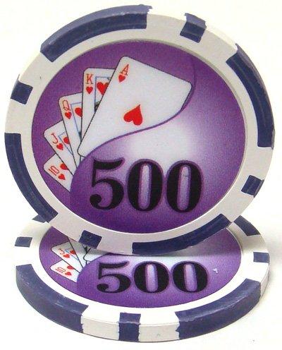 Poker Supplies 50 Yin Yang 13.5gm Clay Poker Chips - Choose!
