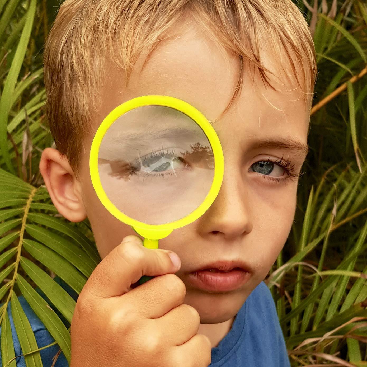 Kidz@Play Adventure Kidz - Outdoor Exploration Kit, Binoculars with Case, Flashlight, Compass, Whistle, Magnifying Glass, Backpack, Bundle (28 Items)