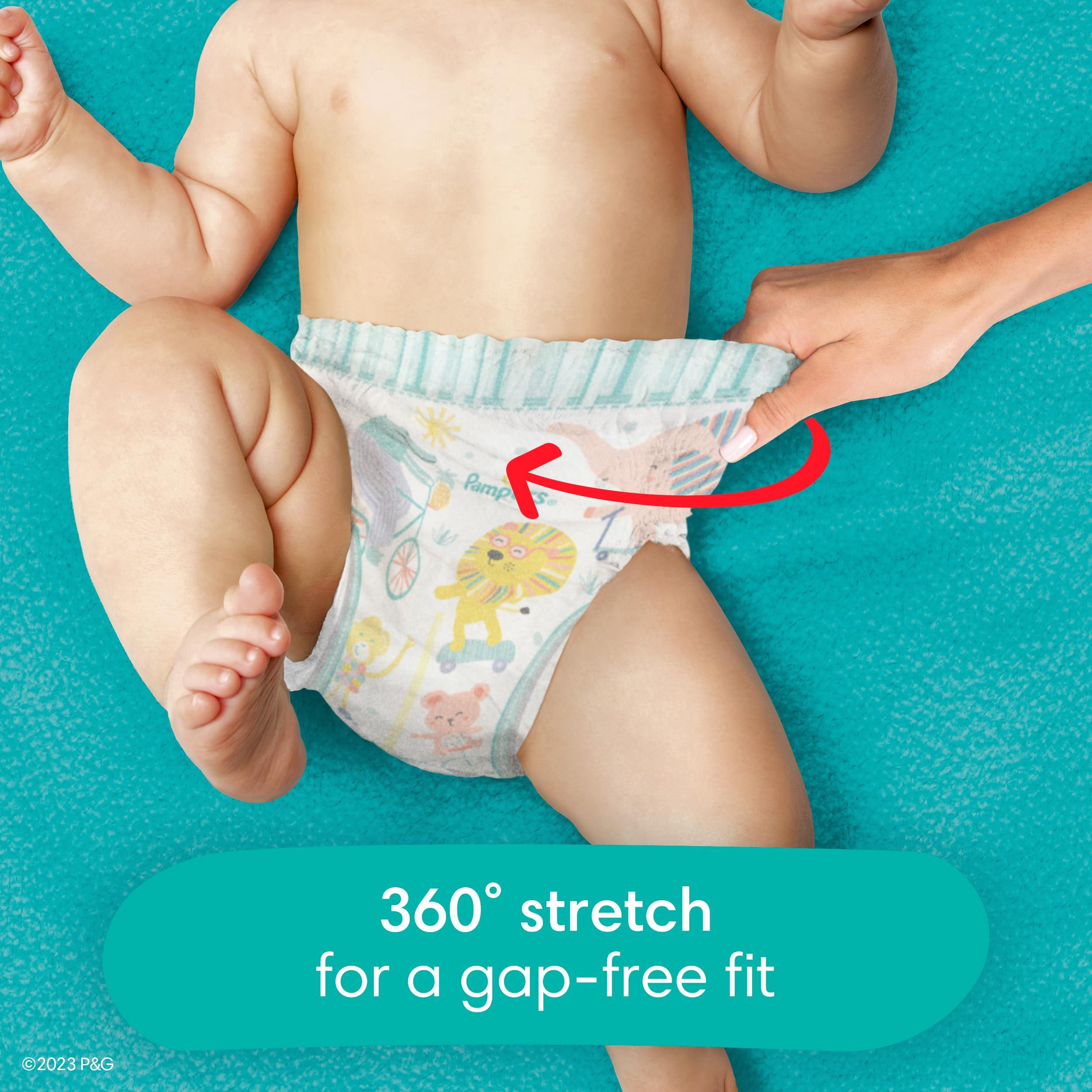Pampers Pampers Diapers - Cruisers 360 - Size 7, 44 Count, Babyproof up to 100% Leakproof Pull-On Diaper