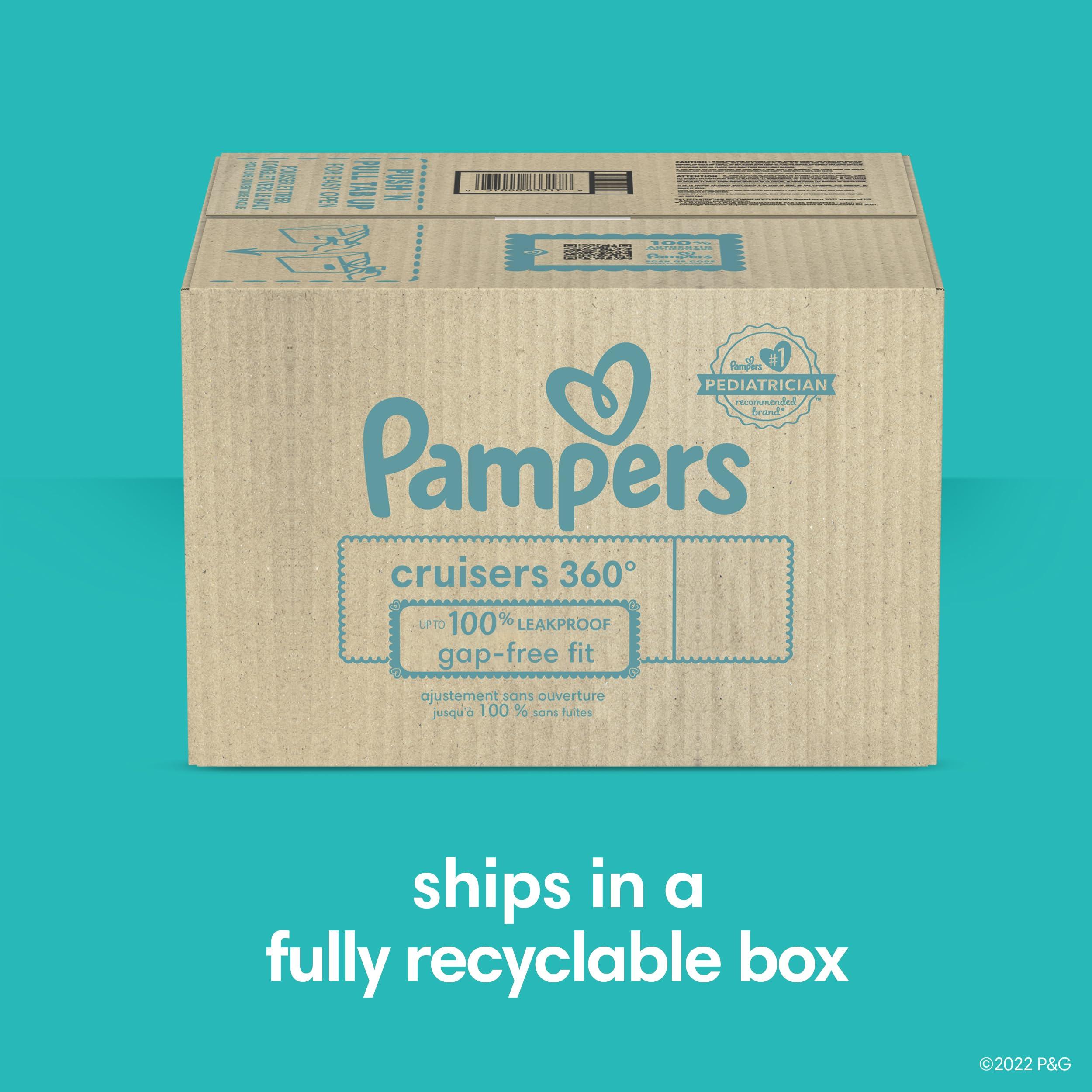 Pampers Pampers Diapers - Cruisers 360 - Size 5, 128 Count, Babyproof up to 100% Leakproof Pull-On Diaper
