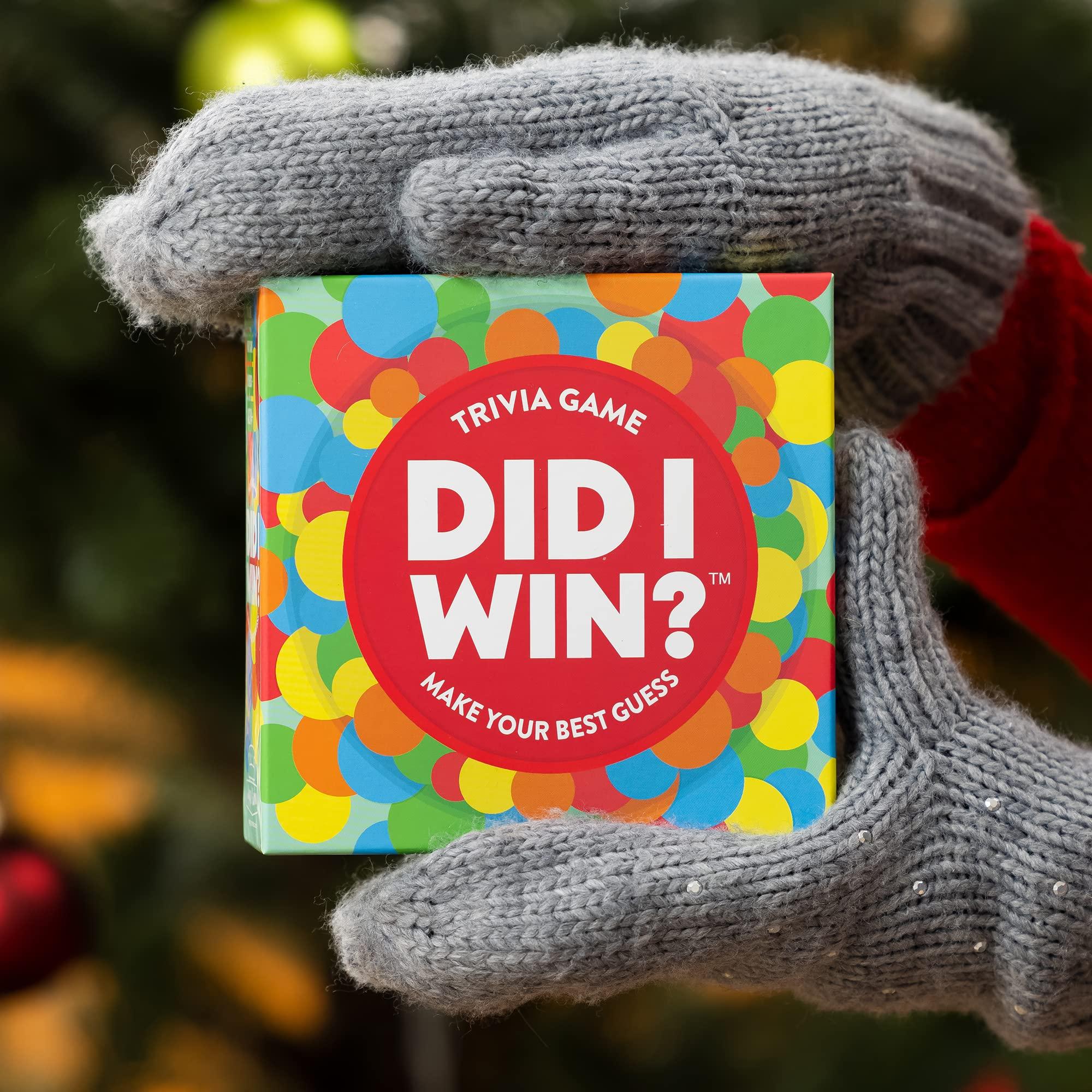Hygge Games Hygge Games Did I Win? Trivia Game | Board Games | Trivia Games | Board Games for Adults and Teens | Hygge Family Games | Ages 14+ | Time Well Spent, Multicolored, 5.7 x 5.7 x 1.8 inches