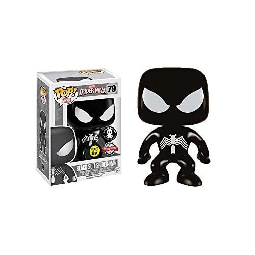 Black suit spiderman funko pop new arrivals