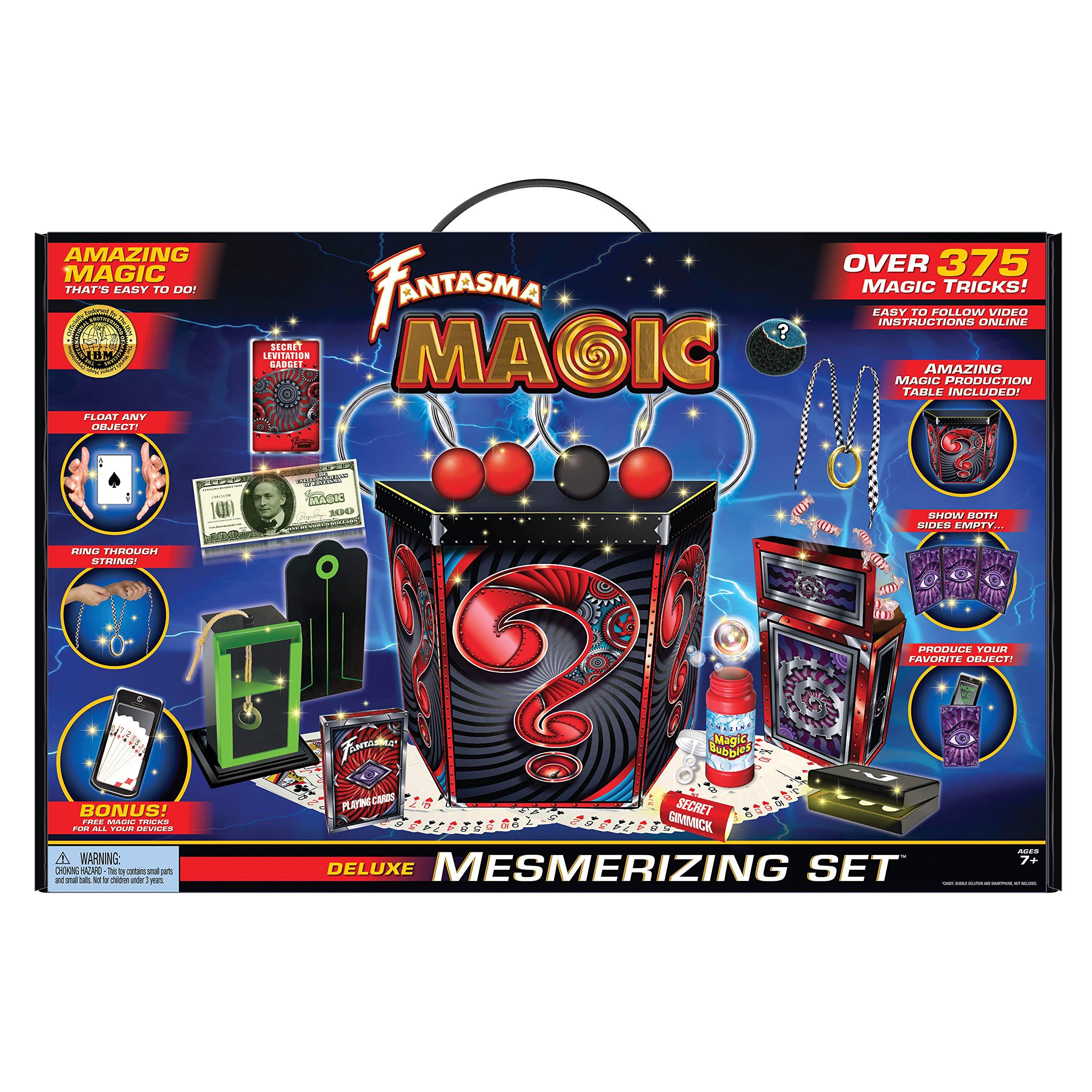 Fantasma Fantasma Deluxe Mesmerizing Magic Set with 375+ Tricks (810EUD) – Supersized Amateur’s Magic Kit for Boys & Girls 7 Years and Older.