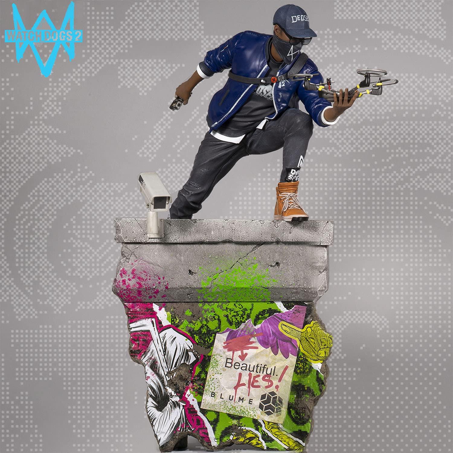 PureArts PureArts Watch Dogs 2 Hacktivist Marcus 1/4 Scale Polyresin Statue Figure