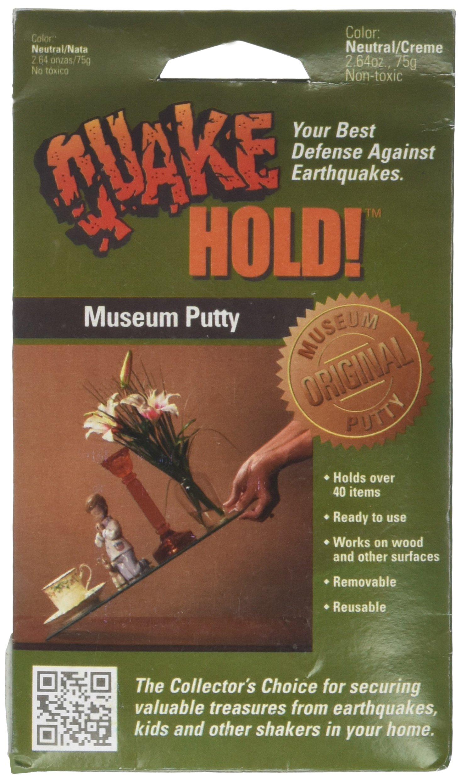 Ready America Inc Quake Hold 88111 2.64 Oz Quake Hold Museum Putty