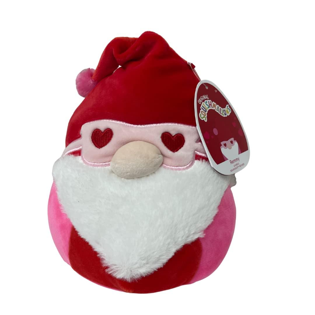 Squishmallows Squishmallow Official KellyToy Valentine\'s Day Squad (Remmy The Gnome, 7 Inch)