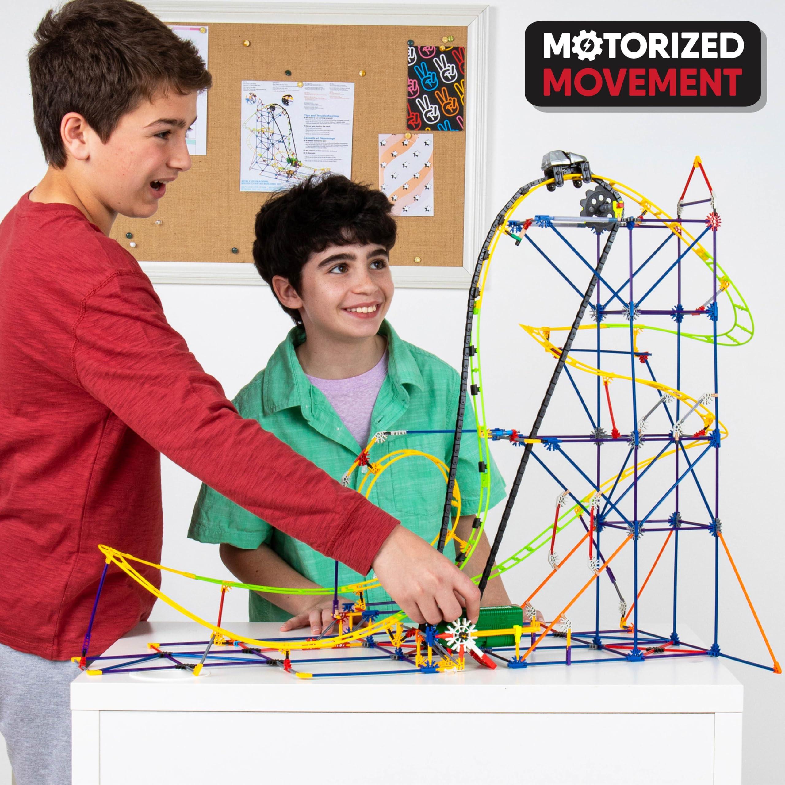 K'NEX Education K'NEX Education ? STEM Explorations: Roller Coaster Building Set – 546 Pieces – Ages 8+ Construction Education Toy