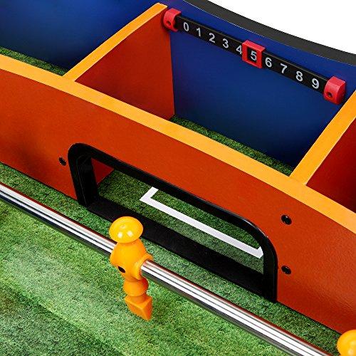 Hathaway Hathaway Revolver 4 in 1 Multi Game Tabletop - 40-in Tabletop Games Set with Ping Pong, Glide Hockey, Finger Football, and Foosball Table for Kids and Adults - Multi Game Table with Full Accessories