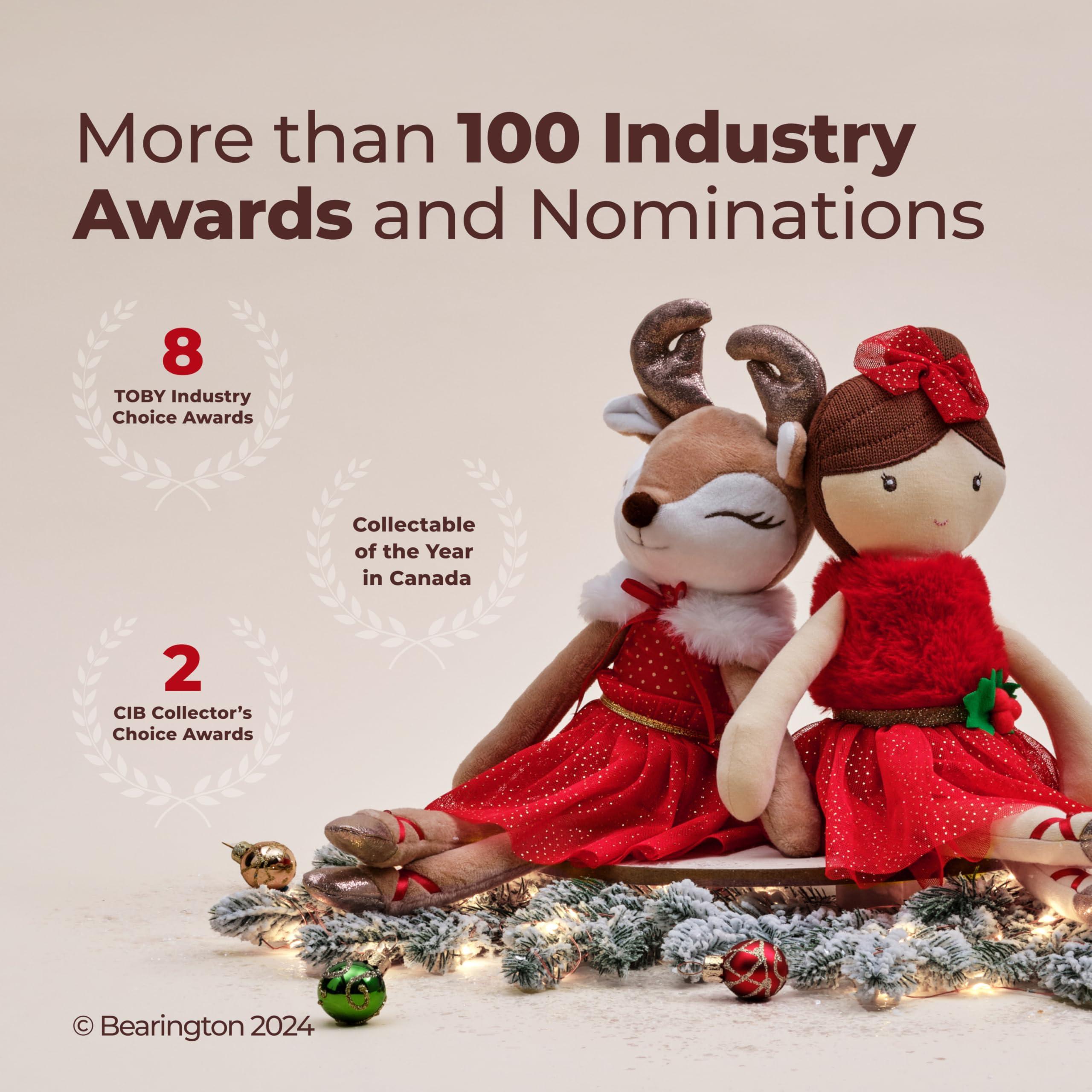 Bearington Collection Bearington Iggy and Lou, Penguin & Polar Bear for Christmas Decoration, 14 Inch Christmas Teddy Bear, Ideal Christmas Bear Gift for Toddlers, Kids & Teens