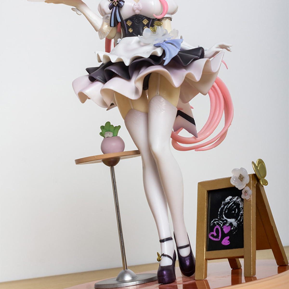 RZAHUAHU RZAHUAHU H-I 3rd Elysia Figure Maid\'s Outfit 1/7 PVC Anime Figurines 9.4\" Action Play Model