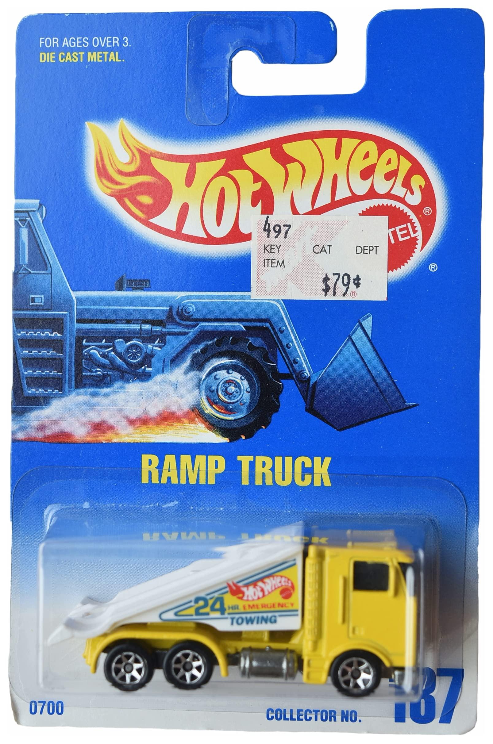 Hot Wheels Hot Wheels Ramp Truck, [Yellow/White] #187