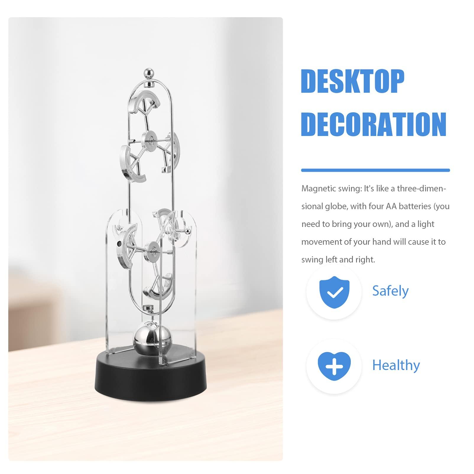 HEALLILY HEALLILY Desk Perpetual Motion Mobile Balancing Science Desk Decor for Home Offic Decor Desk Decor