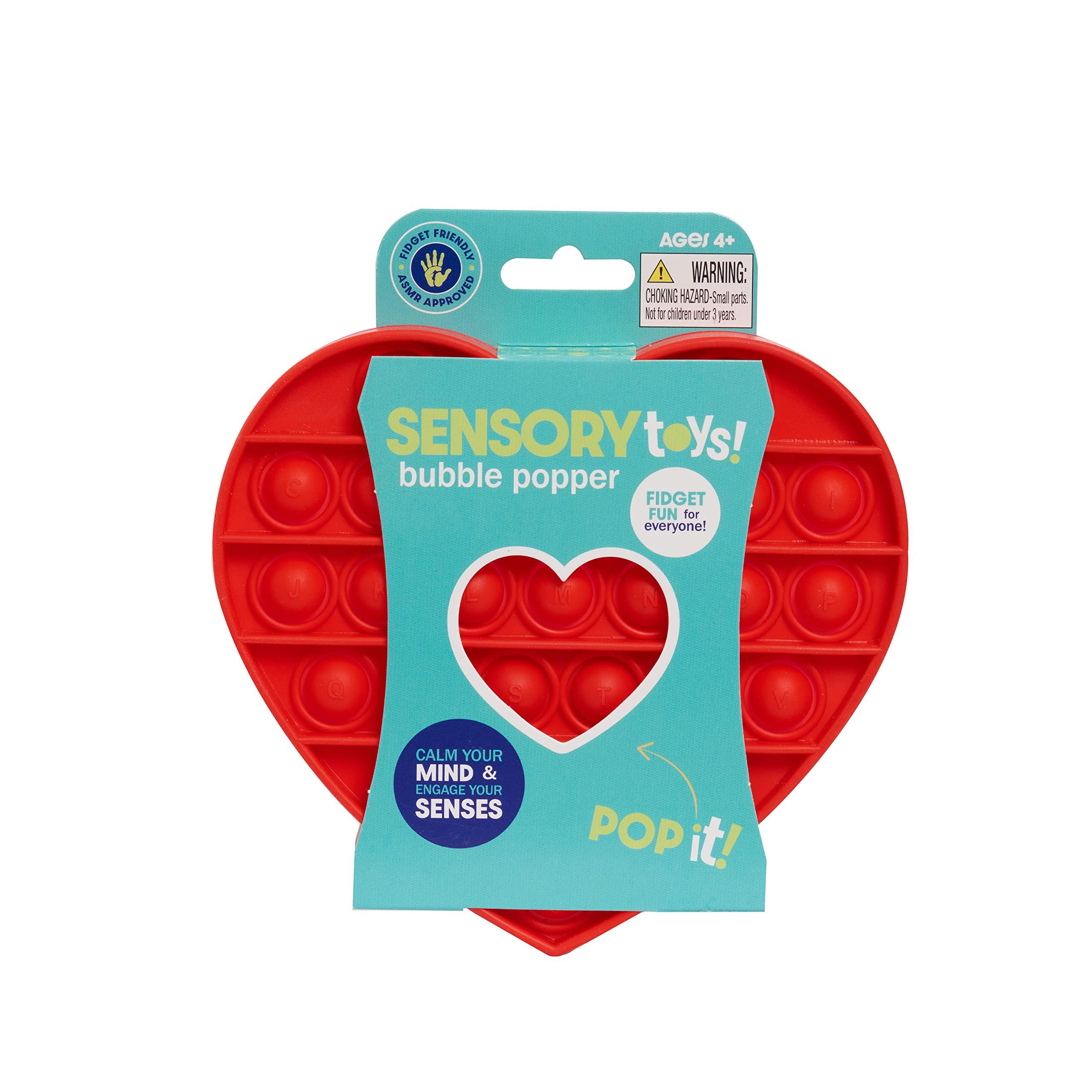 Just Play Just Play Fidgetz Pop Em\'s Assortment Fidget Toys, Styles May Vary, Button Sensory Toys for Kids and Adults, Anxiety and Stress Relief Toys, Kids Toys for Ages 3 Up- 48 Pieces