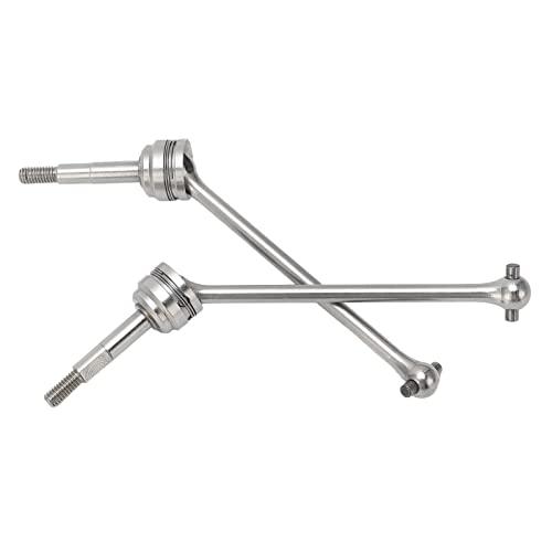 OUKENS OUKENS Rear CVD Driveshaft, Steel Aluminum Alloy Transmission Axle Joint Replacement RC Rear Drive Shafts Spare Parts for 1/10 RC Car RC Trucks RC Car Model