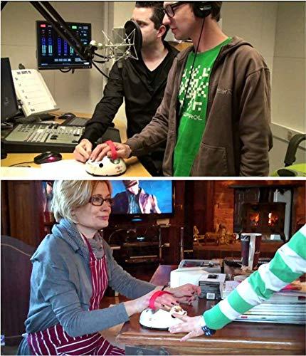 JULAN JULAN Upgrade Micro Electric Shocking Lie Detector, Tricky Novelty Game Interesting Polygraph Test Truth Or Dare Game for Party Analyzer Consoles Gifts