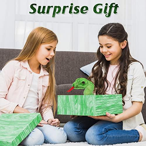 MGZTTHW MGZTTHW Snake Plush, 71 in Stuffed Snake Animal, Large Toy Snakes for Kids, Giant Stuffed Animals Snake, Lifelike Plush Snake for Birthday Present Party Prank Prop (Green)