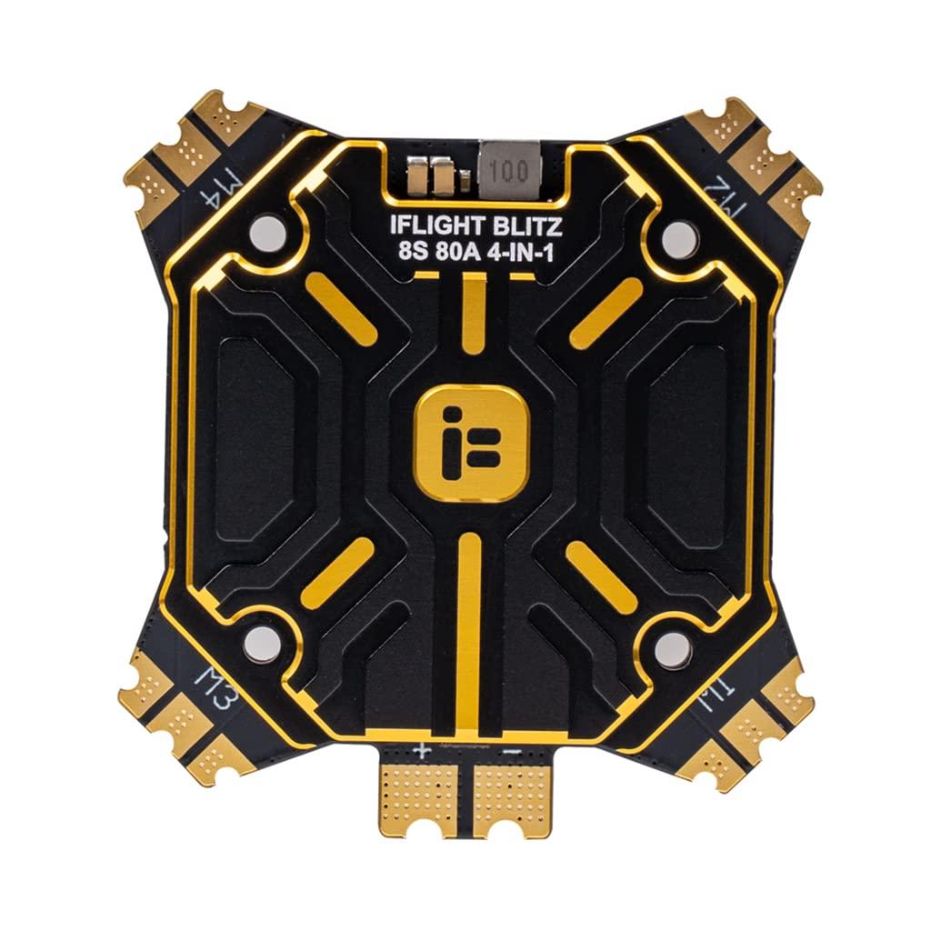 iFlight iFlight E80 PRO BLHELI32 80A 4in1 ESC 2-8S LIPO 35X35mm for RC Multirotor X-CALSS Cinelifter Drones X8 Quadcopter