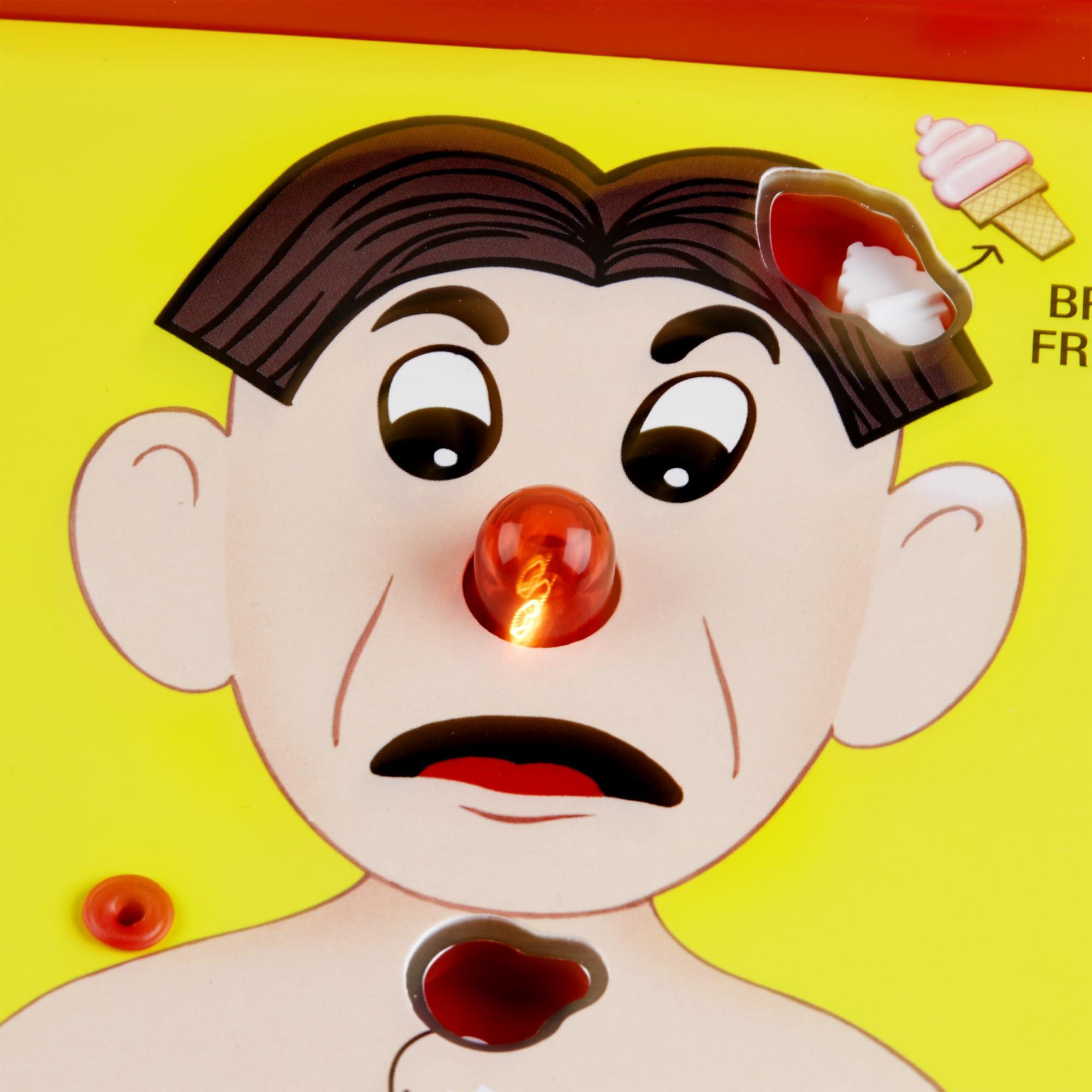 Hasbro Operation Electronic Board Game, Family Games for Kids Ages 6+, Kids Board Games for 1+ Players, Funny Games for Kids, Kids Gifts (Amazon Exclusive)