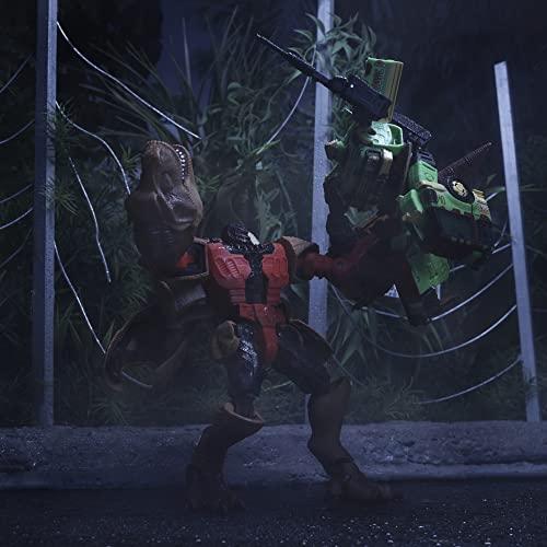 Transformers Transformers Generations - Transformers Collaborative: Jurassic Park Mash-Up, Tyrannocon Rex & Autobot JP93, Ages 8 and Up