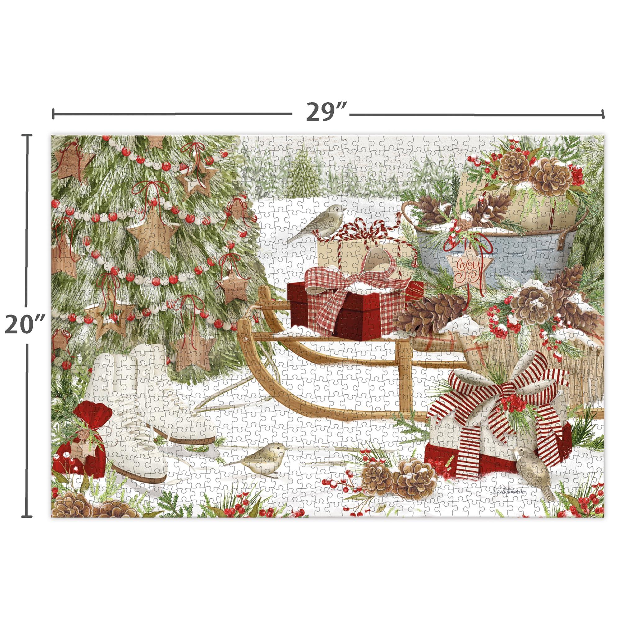 Lang LANG Snow and Cocoa Luxe 1000 Piece Puzzle (5043107)