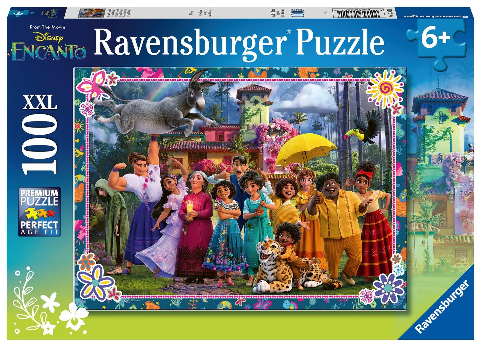 Ravensburger Ravensburger Disney Encanto Puzzle - Engaging 100-Piece Jigsaw | Durable and Kid-Friendly | Ideal for Ages 6 and Up | Stimulates Brain Development | FSC Certified for Sustainable Fun
