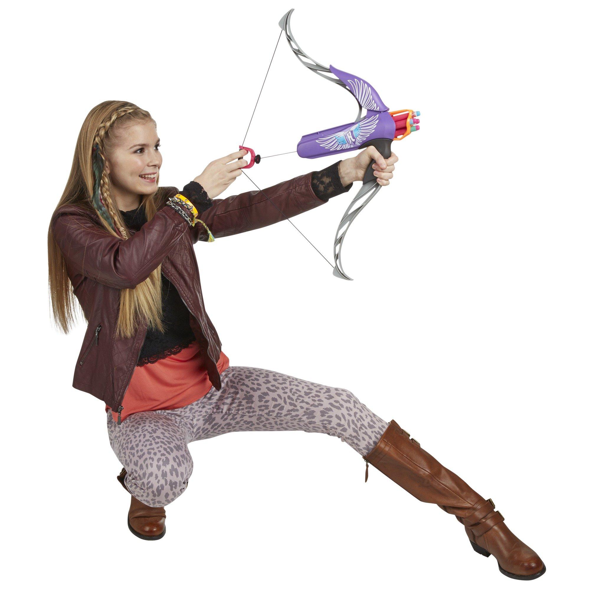 NERF NERF Rebelle Strongheart Bow Blaster (Purple)