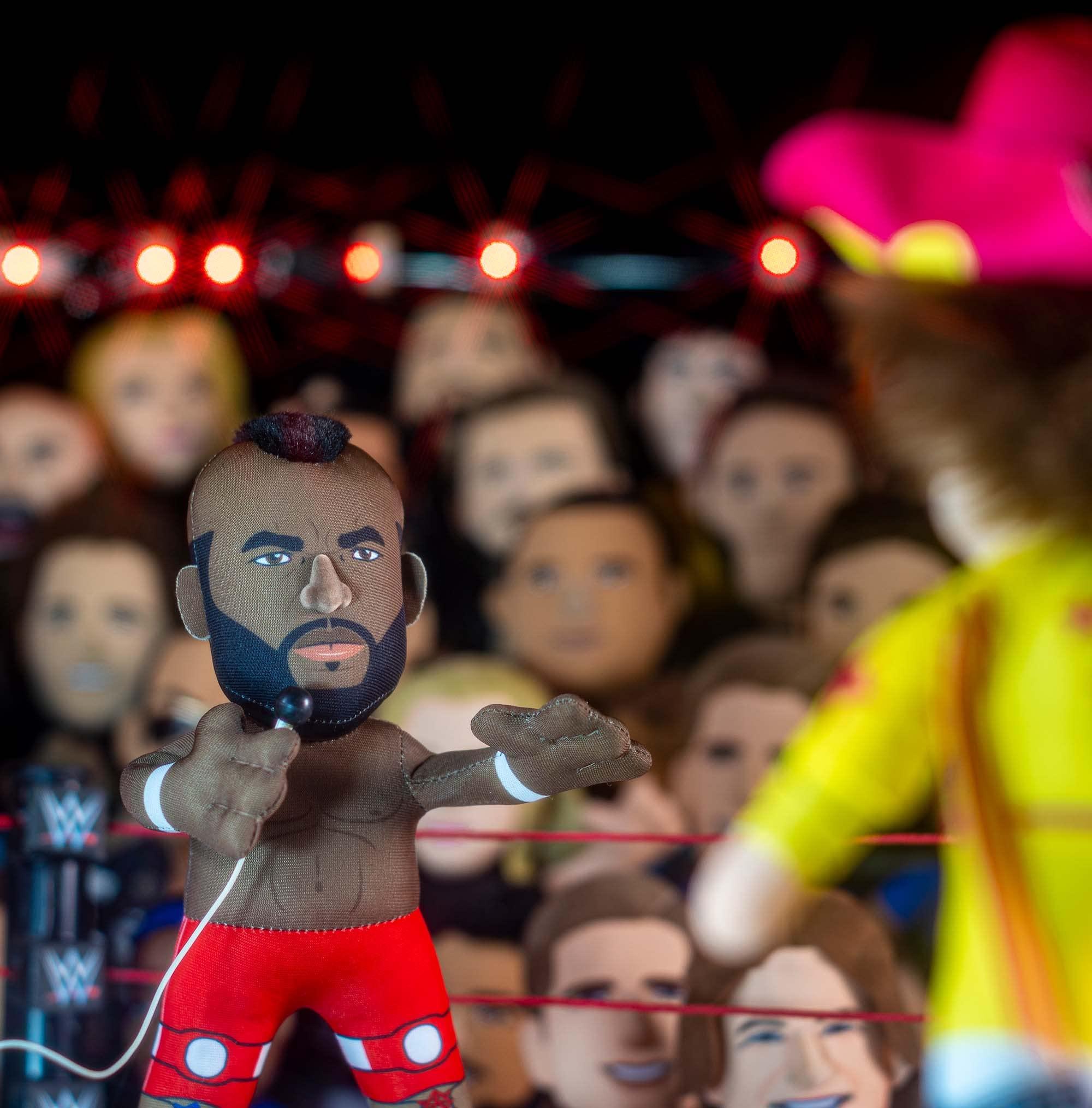 Bleacher Creatures Bleacher Creatures WWE Legend Wrestlemania Mr. T 10\" Plush Figure- A Wrestling Star for Play or Display