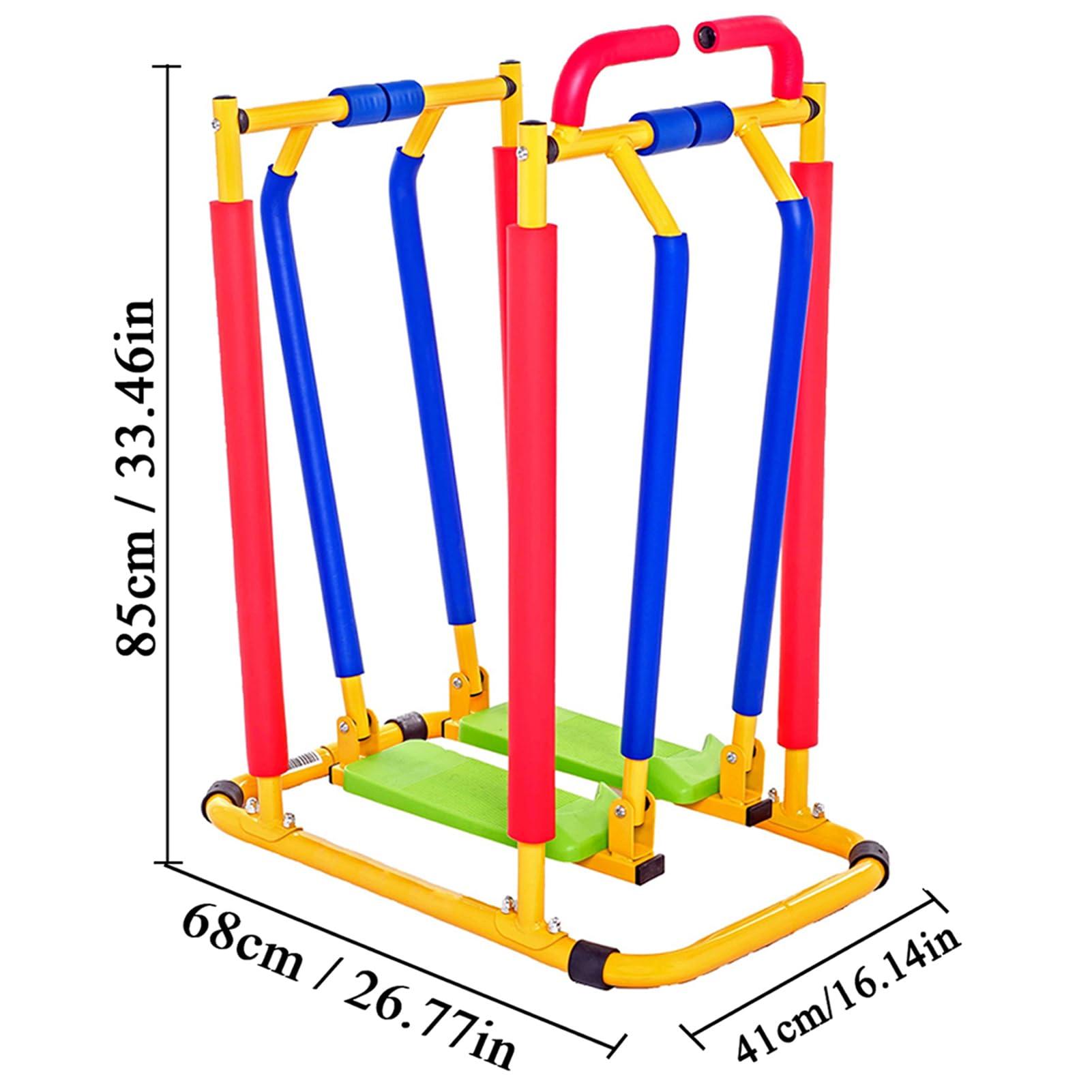 QBDGXFC QBDGXFC Kids Fitness Equipment Children\'s Exercise Equipment Kids\' Adjustable Fun Exercise Toy Children\'s Treadmill for Kids Fitness Exercise, Kids Ages 3-12 Years