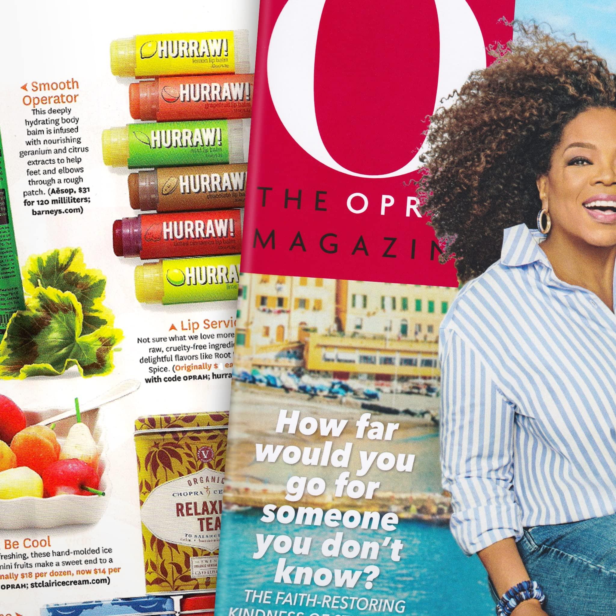 HURRAW! Hurraw! Watermelon Lip Balm: Organic, Certified Vegan, Cruelty and Gluten Free. Non-GMO, 100% Natural Ingredients. Bee, Shea, Soy and Palm Free. Made in USA