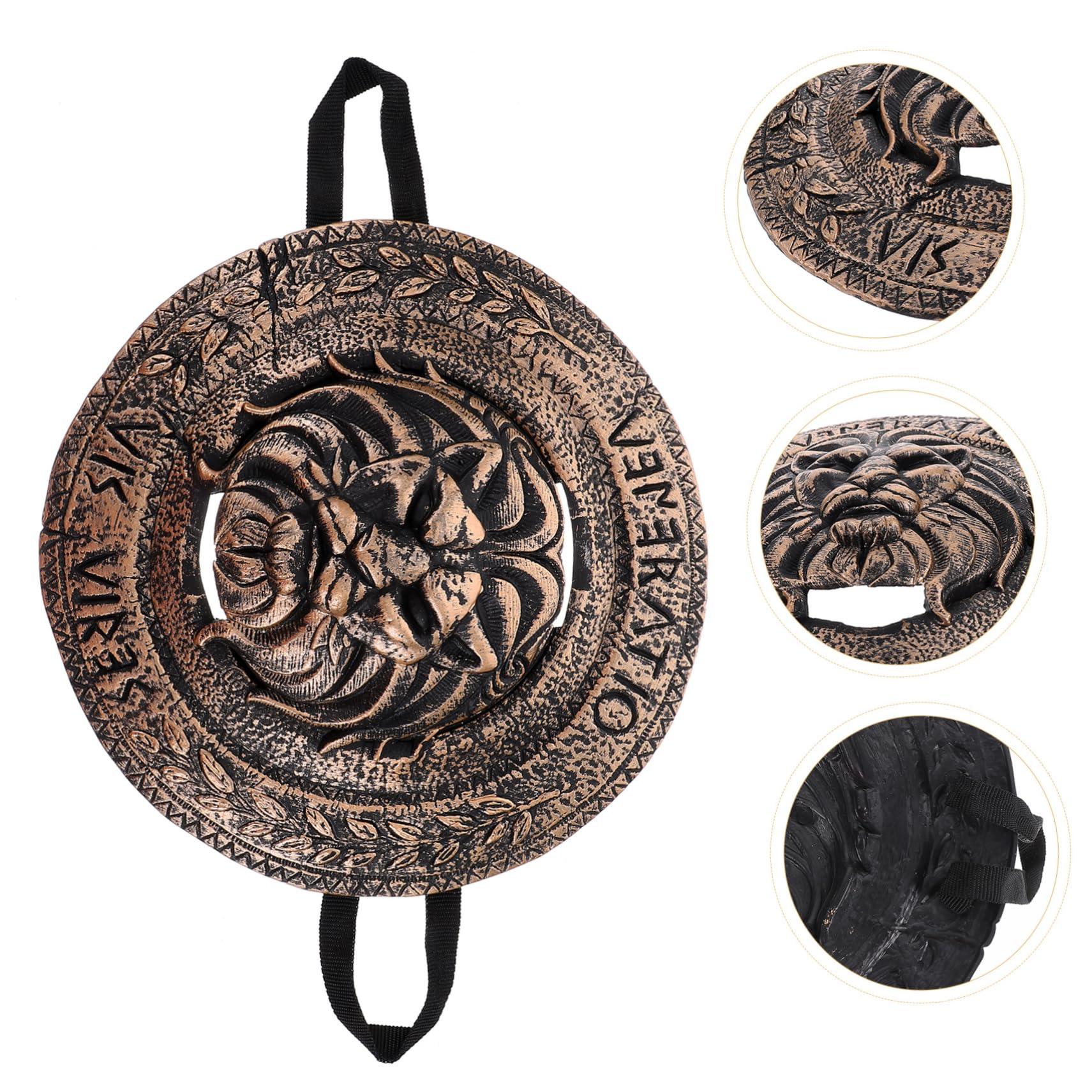 Toyvian Portable Small Shield Cosplay Soldier Shield Toy Shield for Cosplay Medieval Shield Toy Shield for Stage Plastic Shield Toy Stage Shield Toy Shield Cosplay Stage Performance Shield