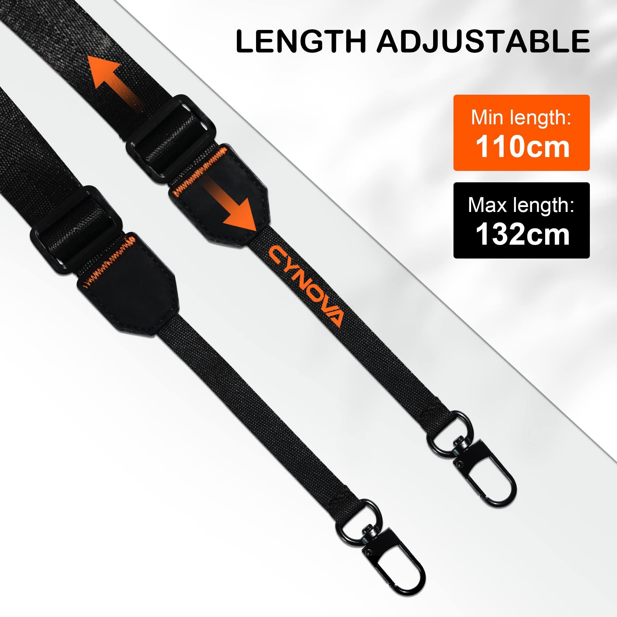 CYNOVA CYNOVA DJI Mini 3 Pro RC Controller Neck Strap Lanyard High-Grade Nylon Braided Rope, Adjustable Shoulder Lanyard for DJI Mini 3 Pro RC Drone Accessories(With 3 Hook Bracket)