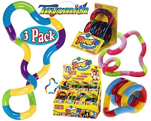 Toysmith Tangle Jr. Original Classics Gift Set Bundle Assortment - 3 Pack
