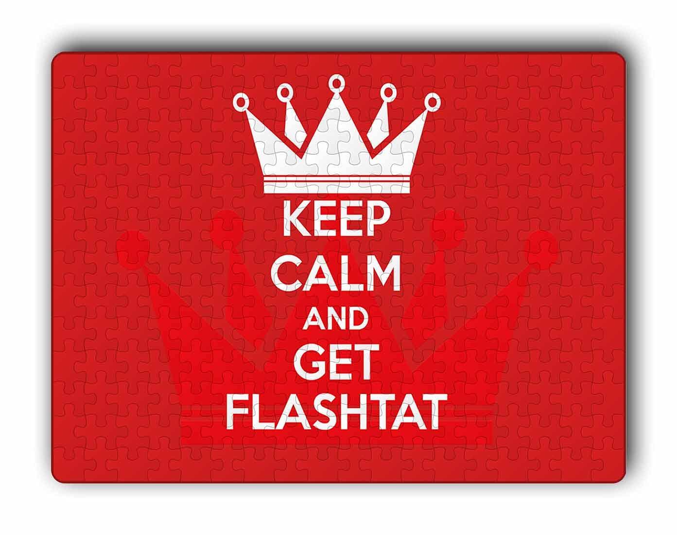 Makoroni Makoroni - Keep Calm and GET FLASHTAT - Jigsaw Puzzle 252 pcs, DesX49