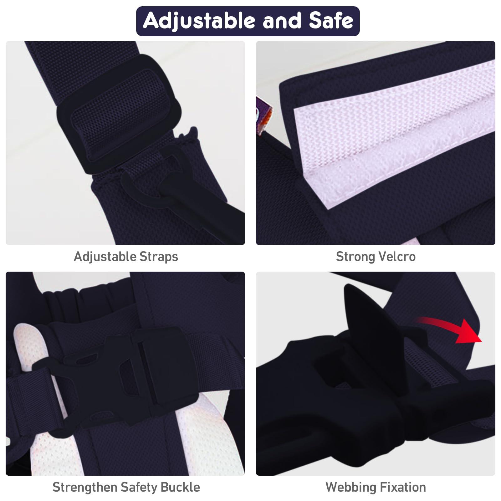 Ocanoiy Ocanoiy Baby Walking Helper, Handheld Baby Walking Harness, Infant Toddler Walker Assistant Belt, Baby Standing Support Help Baby Walk, Walking Assistance for Babies 8-16 Months (Dark Blue)