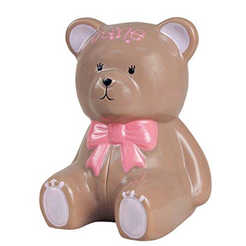 Ceramic teddy bear hotsell piggy bank