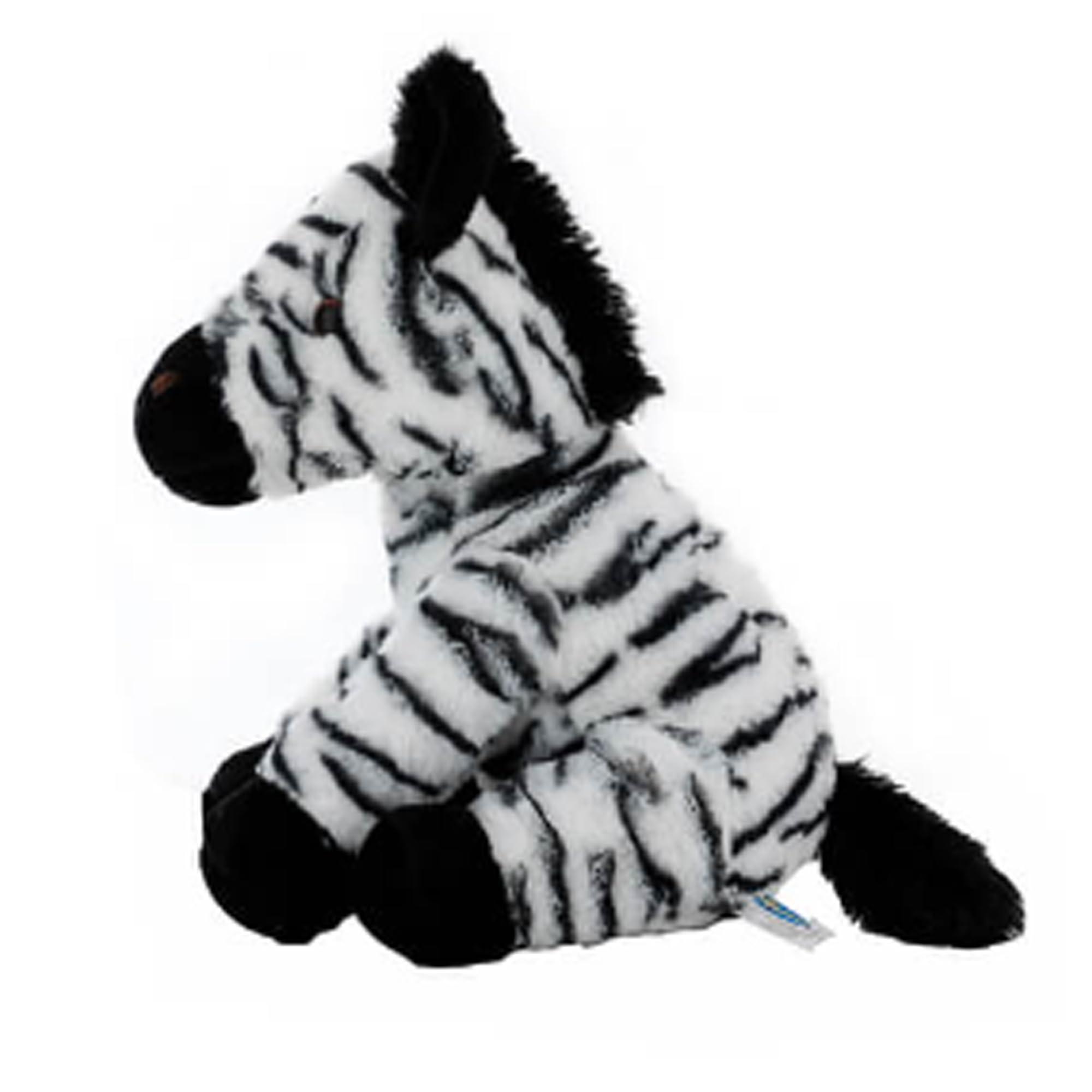 PLUSH TOYS WONDERLAND Ziggy The Zebra Plush Toy - 16-Inch Soft Stuffed Animal - Perfect for Cuddling, Playtime, and Decor - Ideal Gift for Kids Aged 3 and Up