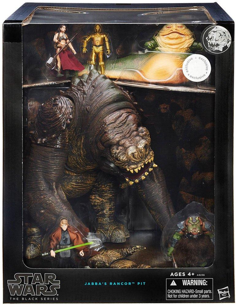 Hasbro Star Wars, 2015 The Black Series, Jabba's Rancor Pit Exclusive Set