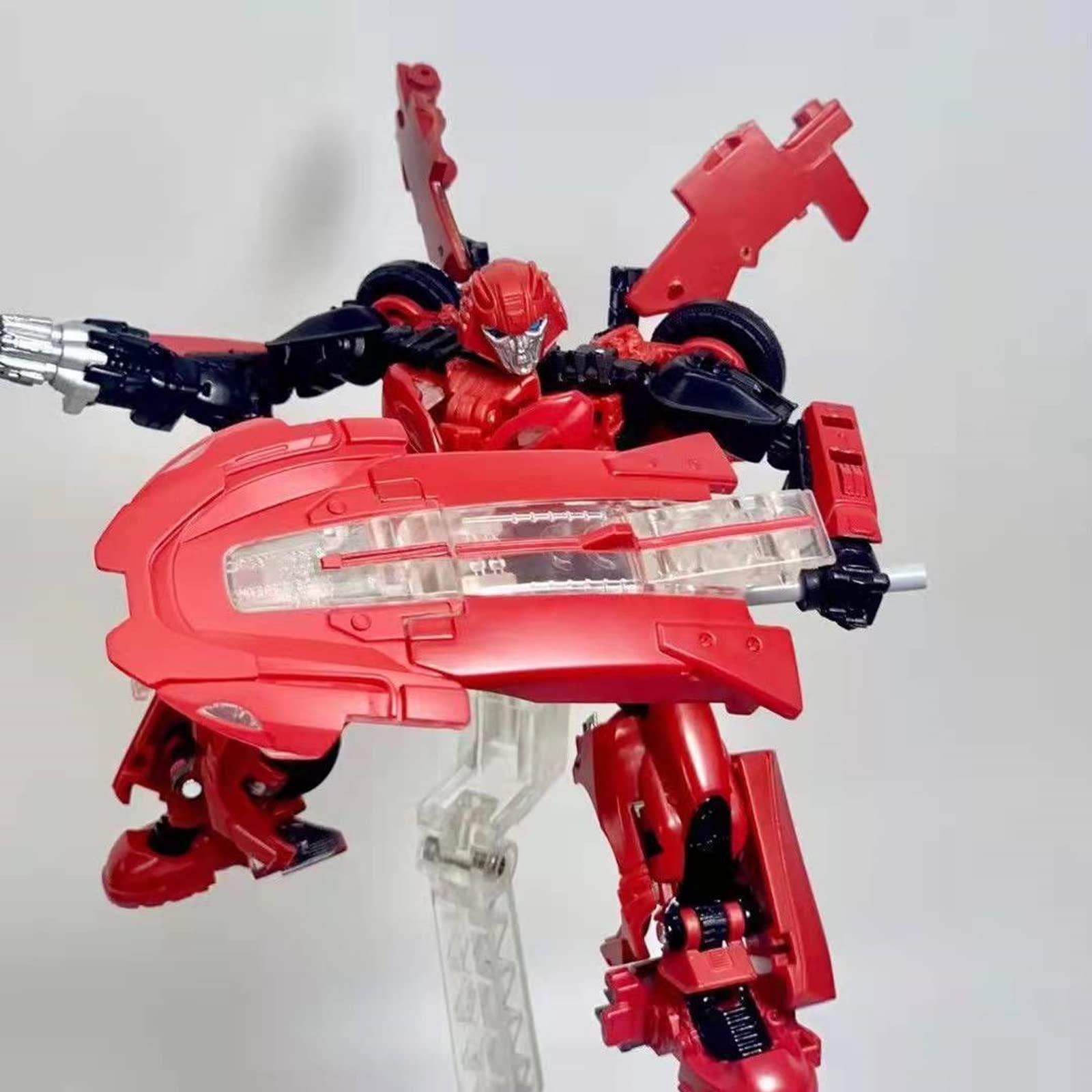LQIPPOE LQIPPOE The Movie G1 Transformer Cliffjumper,D-Level Enhanced Version SS64 Deformation Car Model Robot Toy, KO Version Action Figure