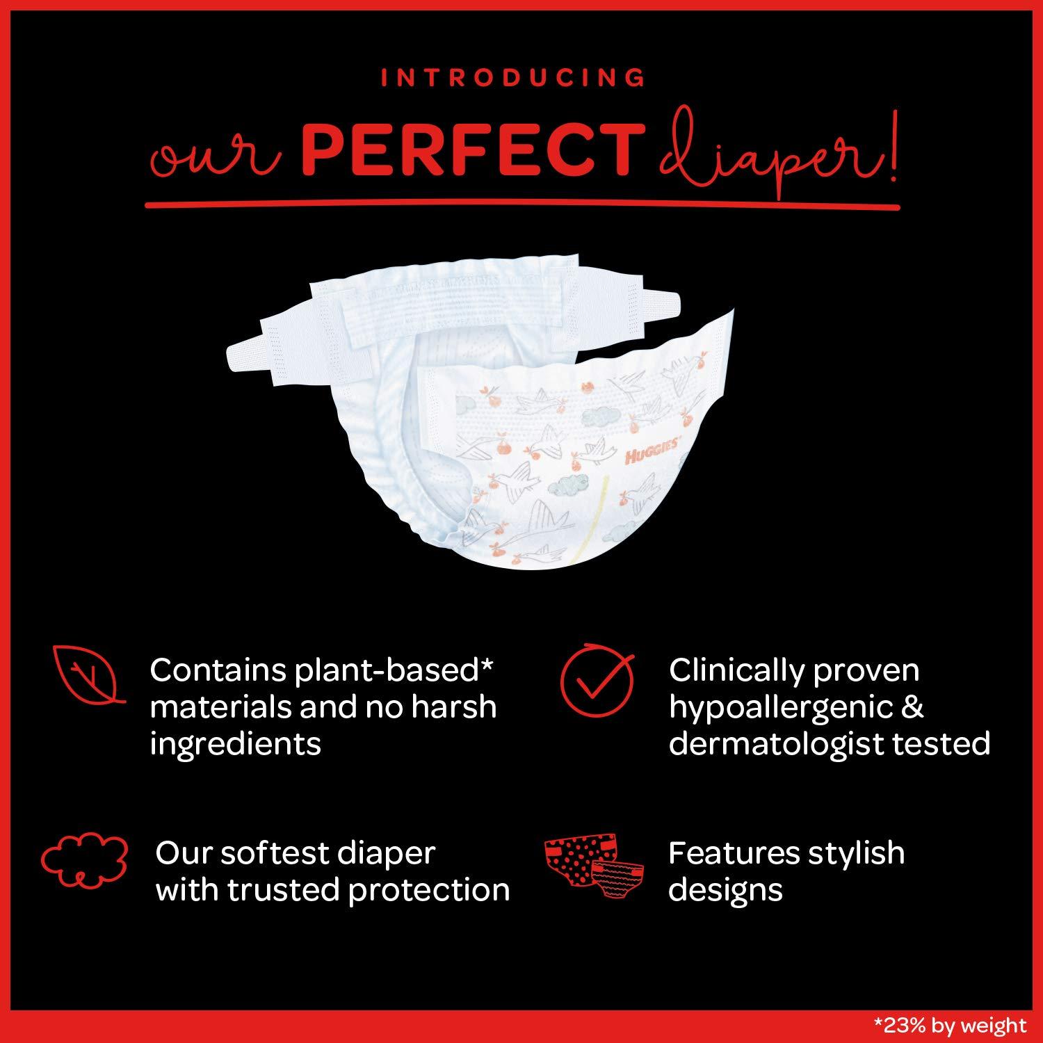 HUGGIES Huggies Special Delivery Hypoallergenic Diapers, Size Newborn, 32 Ct