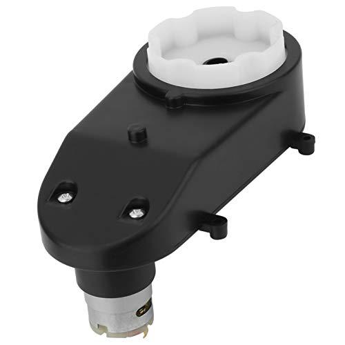 Acogedor Acogedor RS380 Electric Motor Gearbox, Gearbox with 6V/12V Motor,Sturdy and Durable,Low Noise,Wear-resistant, Children's Electric Car Remote Control Steering Motor Gearbox(12V 5600Rpm)